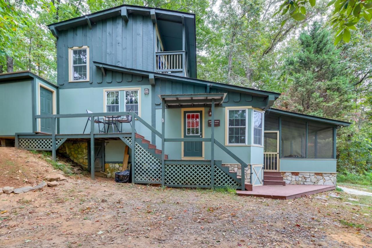 Mountaintop Ellijay Cabin With Private Hot Tub المظهر الخارجي الصورة
